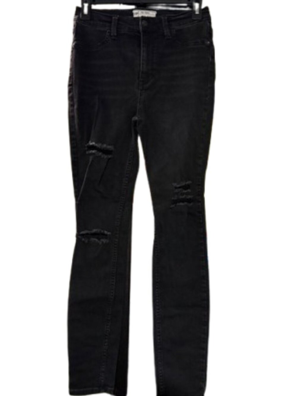 FREE PEOPLE distressed high-rise skinny jeans Size 27